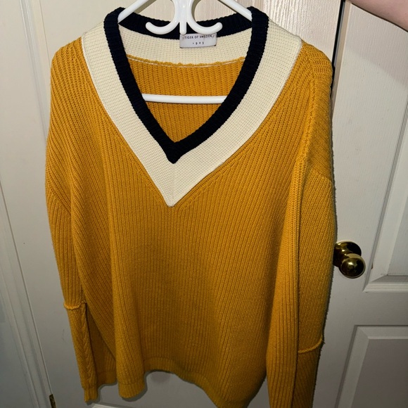 Tiger of Sweden Puck Pullover Yellow - Picture 2 of 5
